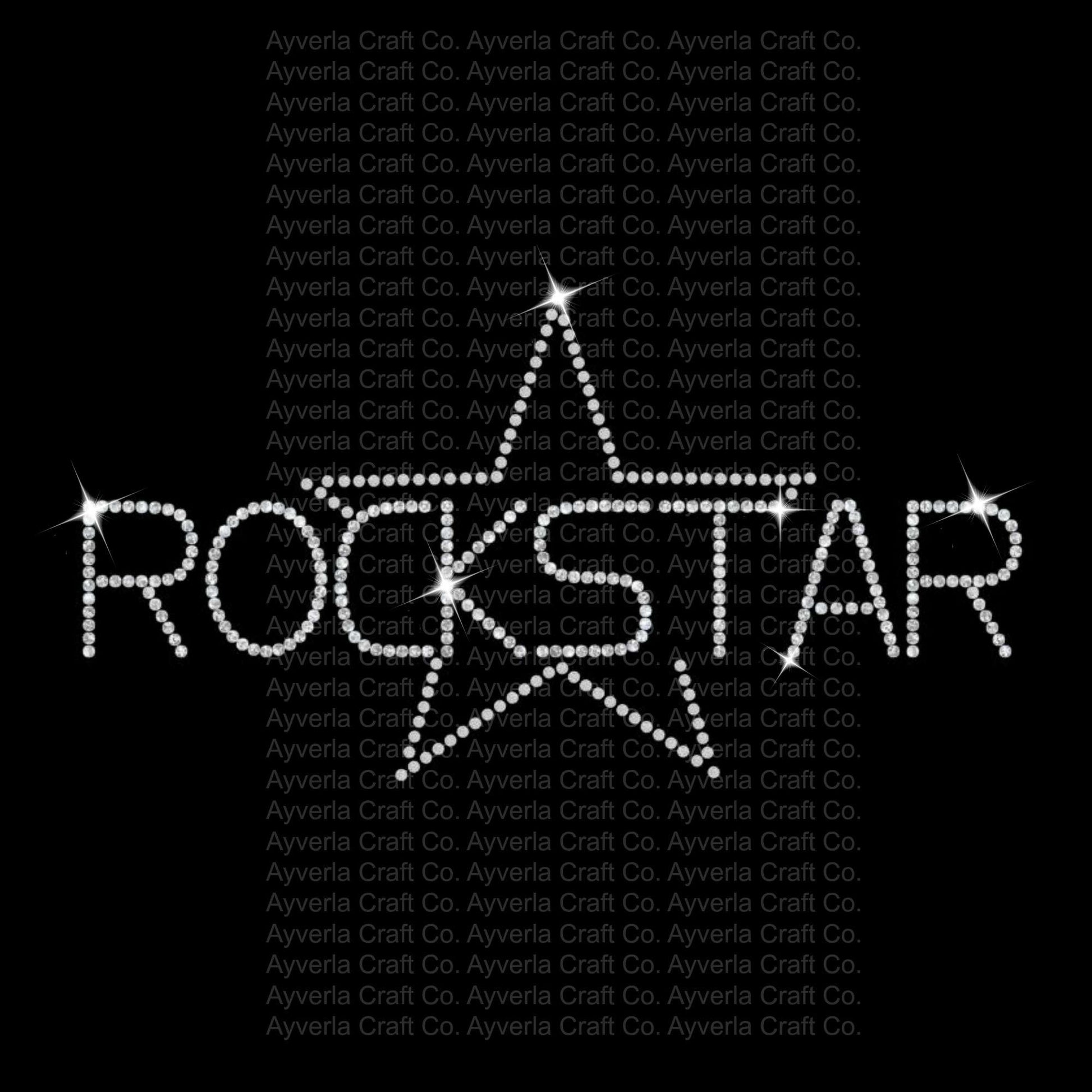 Rockstar Rhinestone Transfer