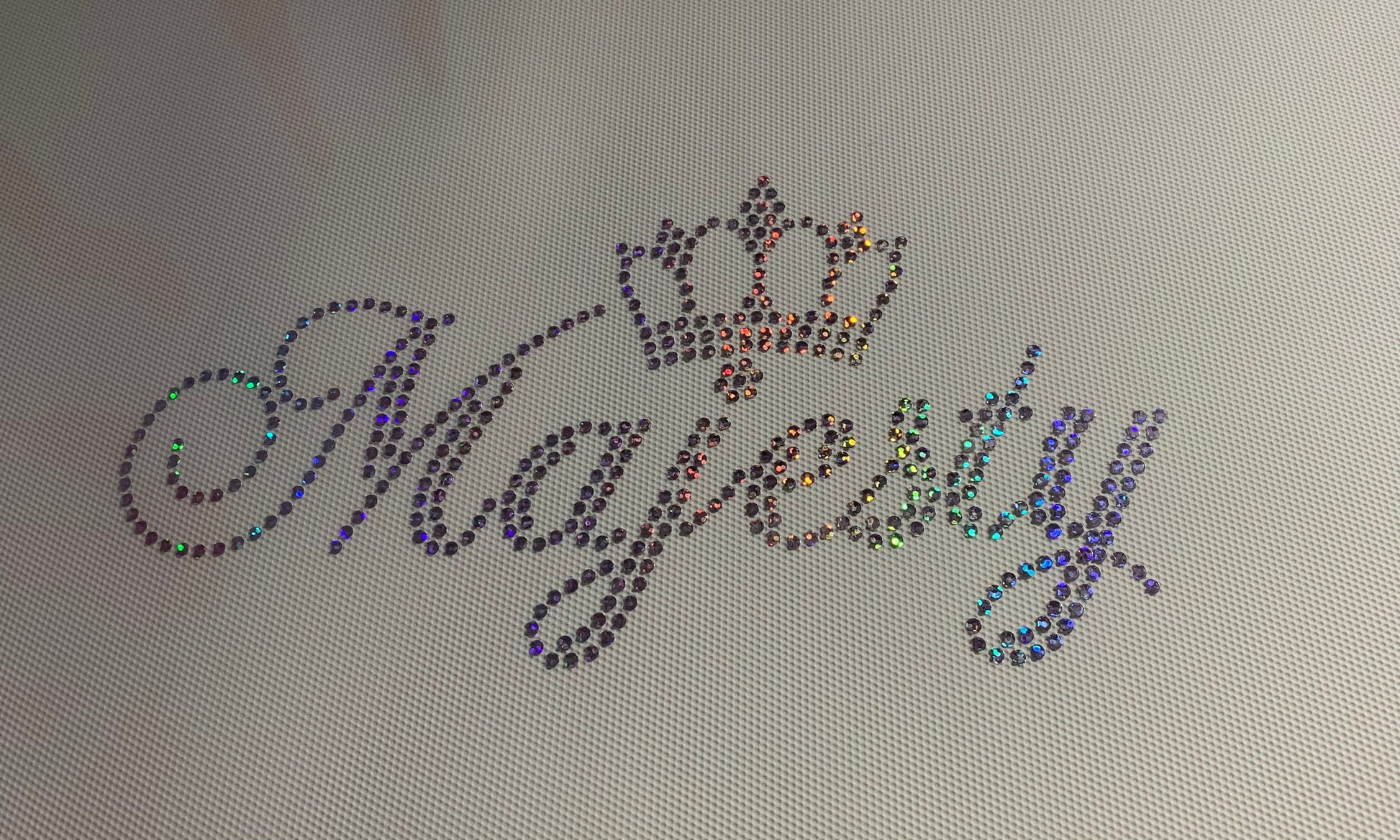 DIY Personalized Custom Hotfix Bling Transfer Decal, Fonts for Bling Phrase, Your Words Iron On, Create Your Own Bling Apparel