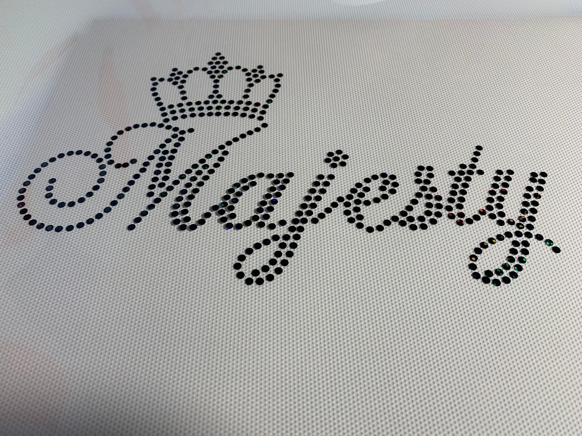 DIY Personalized Custom Hotfix Bling Transfer Decal, Fonts for Bling Phrase, Your Words Iron On, Create Your Own Bling Apparel